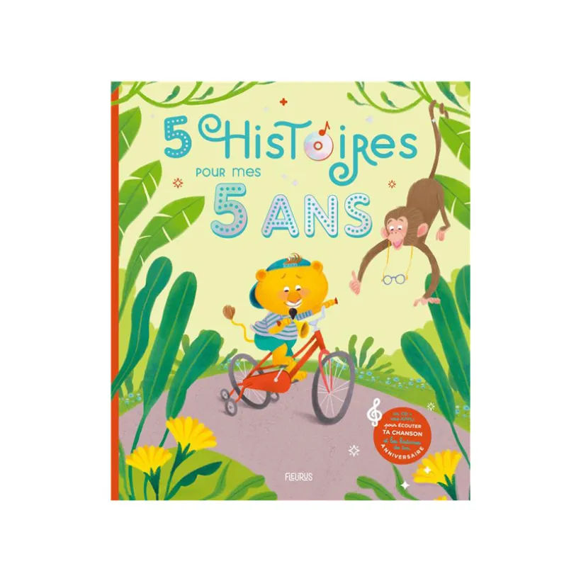 Livre + CD 5 histoires pour mes 5 ans