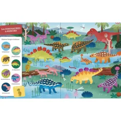 Livre "Cherche et trouve des tout-petits - Les dinosaures"