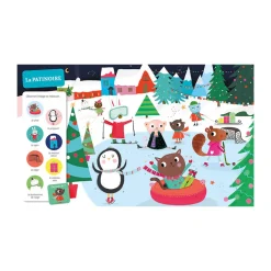 Livre "Cherche et trouve des tout-petits - Dans le froid"