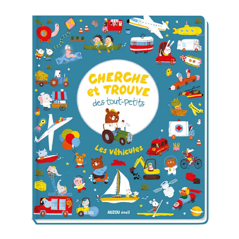 Livre "Cherche et trouve des tout-petits - Les véhicules"