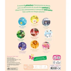 Livre Cherche et Trouve "Les Couleurs" 3ans+