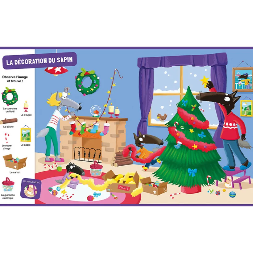 Livre "Cherche et trouve "Vive Noël" 2ans+