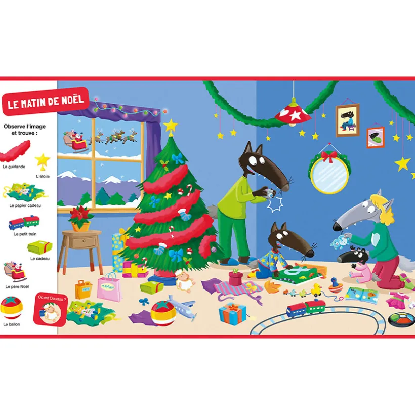 Livre "Cherche et trouve "Vive Noël" 2ans+