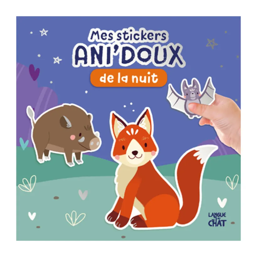 Livre à compléter Mes stickers ani'doux de la nuit