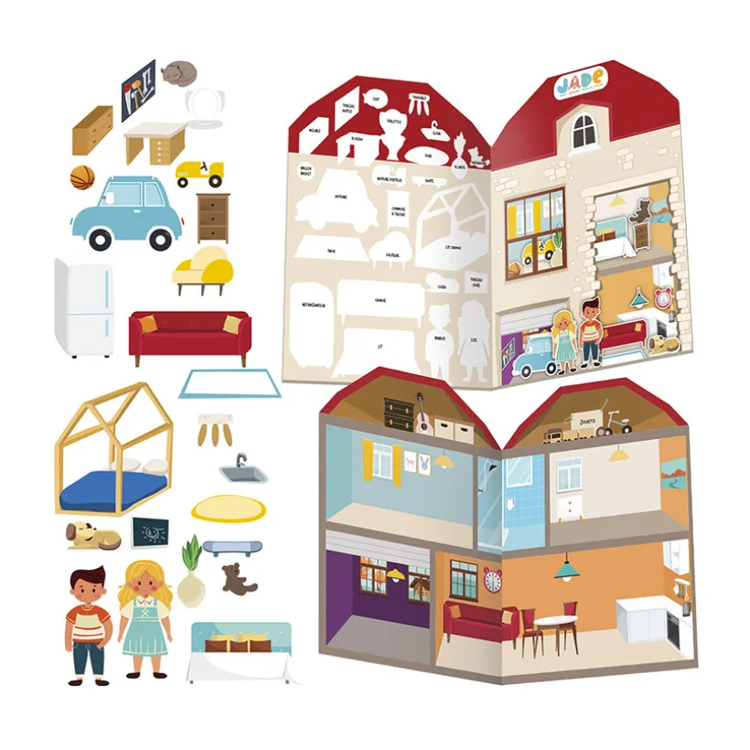 Livre d'activités Ma Maison Magnétique