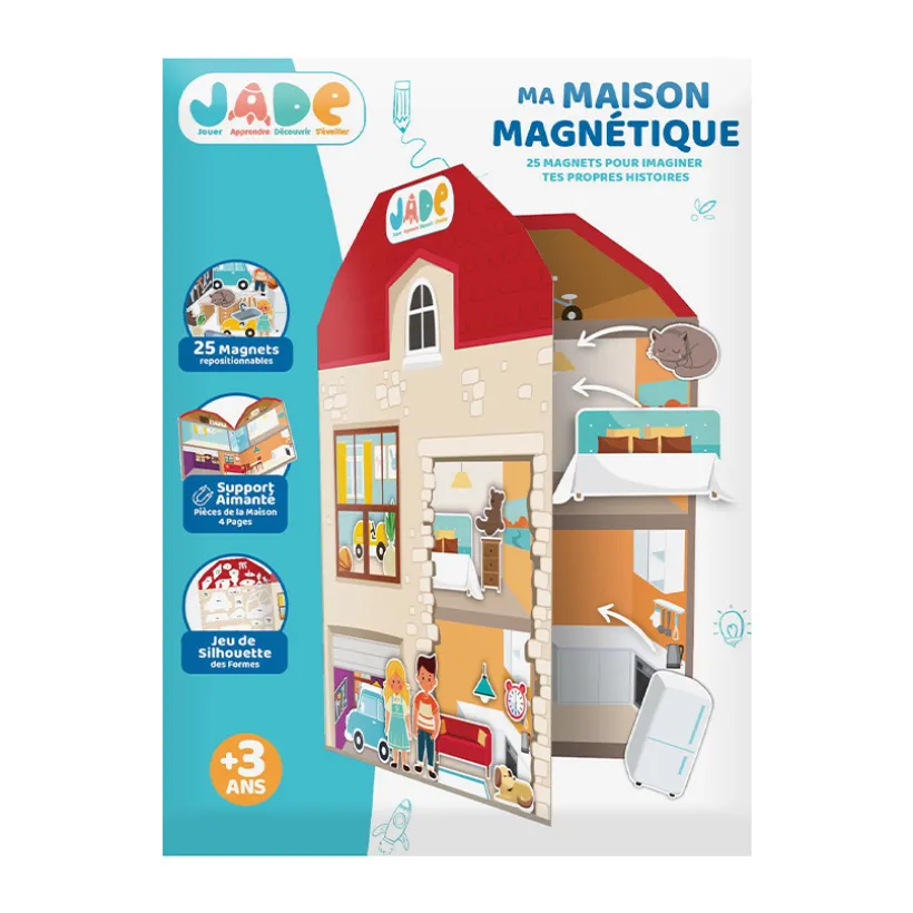 Livre d'activités Ma Maison Magnétique