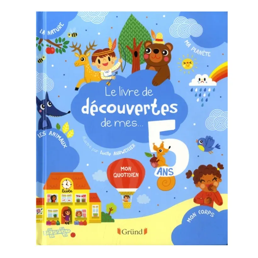 Livre Découvertes de mes 5 ans
