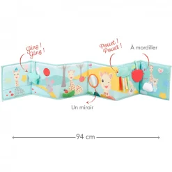 Livre d'éveil dépliable