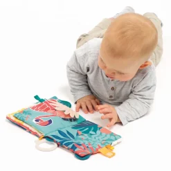 Livre d'éveil en tissu - Jungle