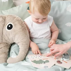 Livre d'éveil la maison d'Elphee multicolore