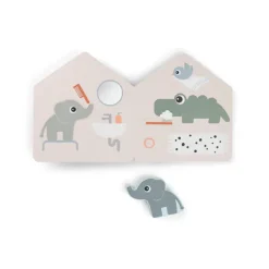 Livre d'éveil la maison d'Elphee multicolore