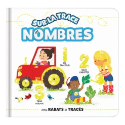 Livre d'éveil Sur la trace des nombres