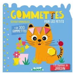 Livre Gommettes sur les Petits animaux du jardin