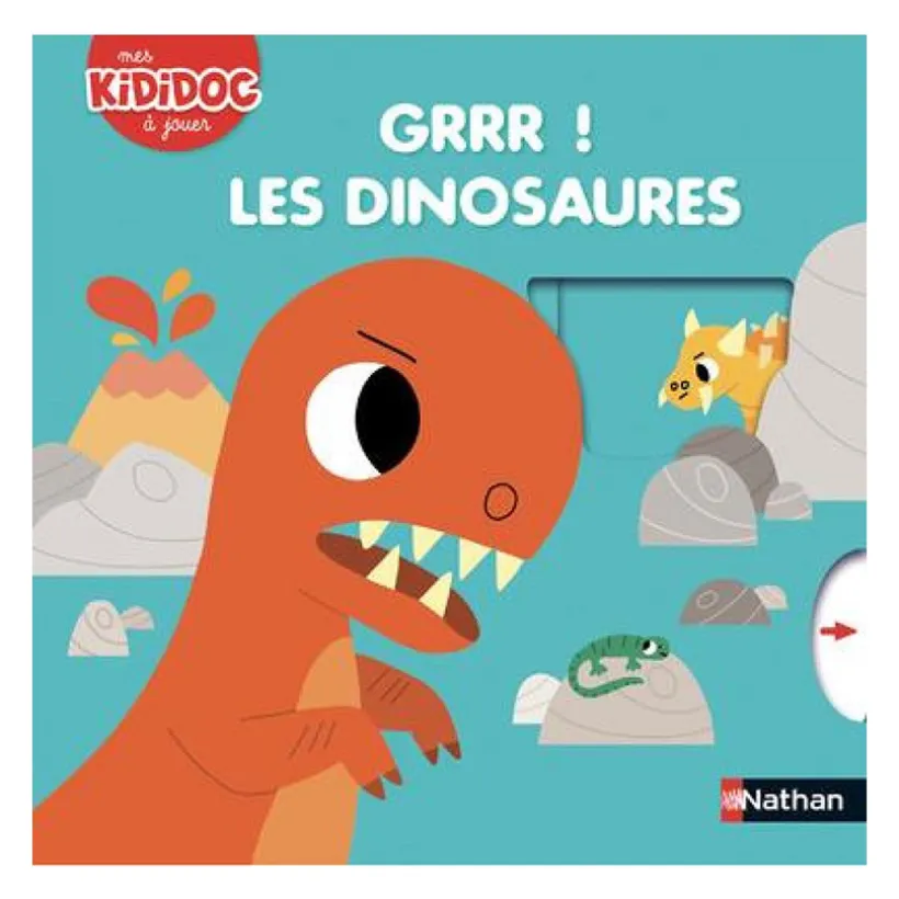 Livre Grrr ! Les Dinosaures