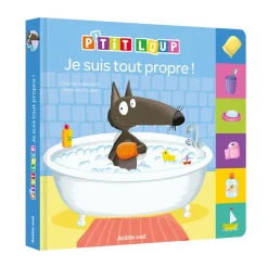 Livre imagier flaps "P'tit Loup - Je suis tout propre"