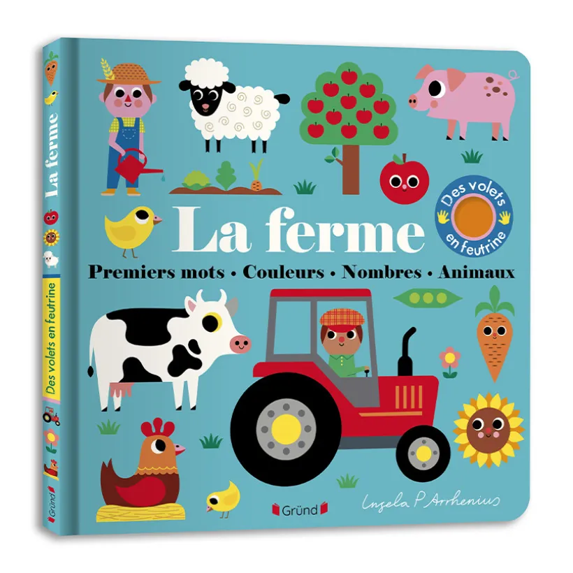 Livre imagier à toucher "La ferme"