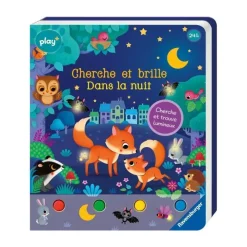 Livre interactif "Cherche et brille - Dans la nuit"