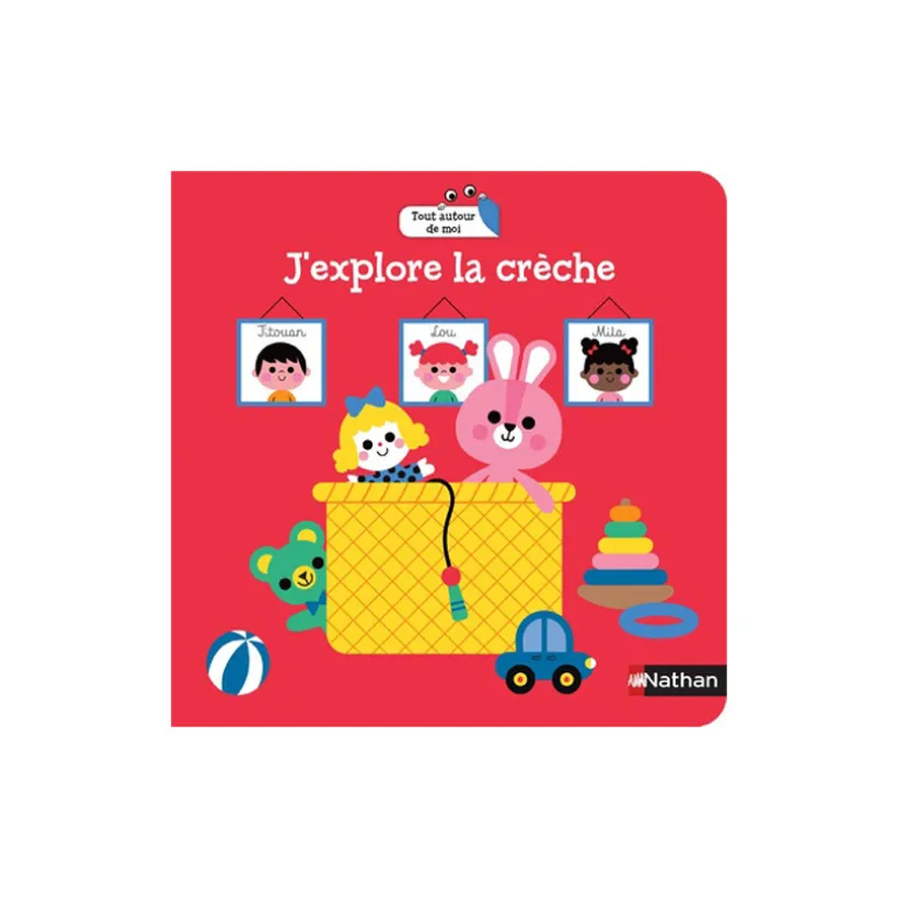 Livre - J'explore la crèche