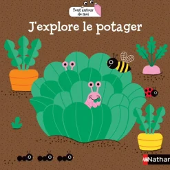 Livre J'explore le potager - Tout autour de moi