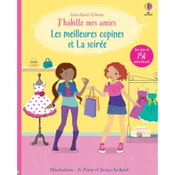 Livre J'habille mes amies Les meilleures copines et la soirée