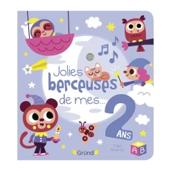 Livre jolies berceuses de mes 2 ans