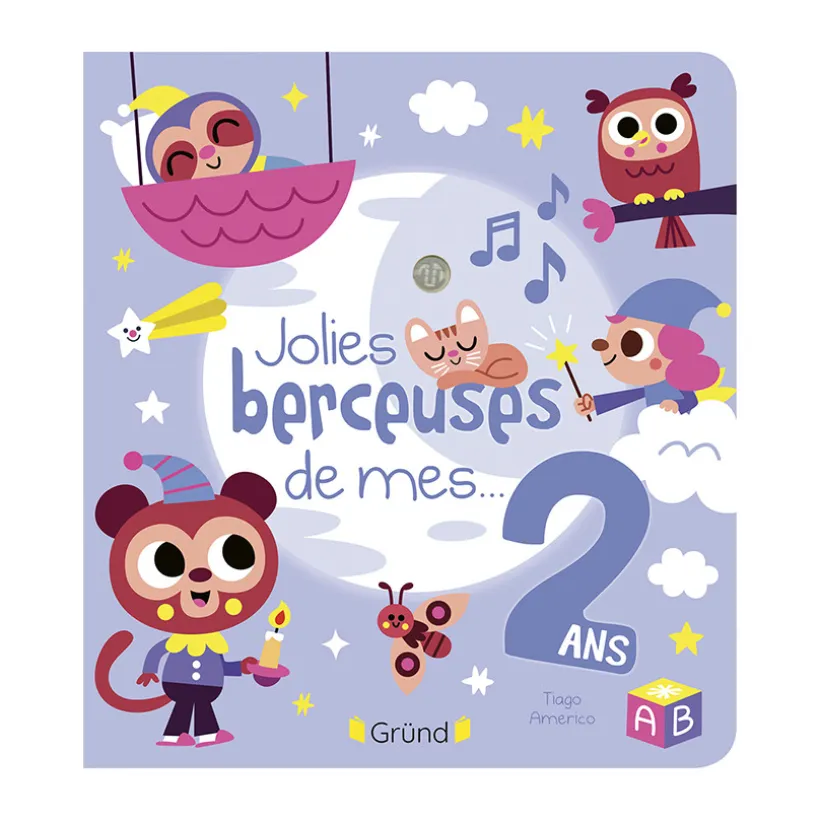 Livre jolies berceuses de mes 2 ans