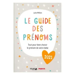 Livre - Le Guide Des Prénoms 2021