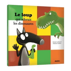 Livre "Le loup qui adorait les dinosaures"