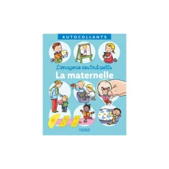 Livre L'imagerie des tout-petits Maternelle autocollant