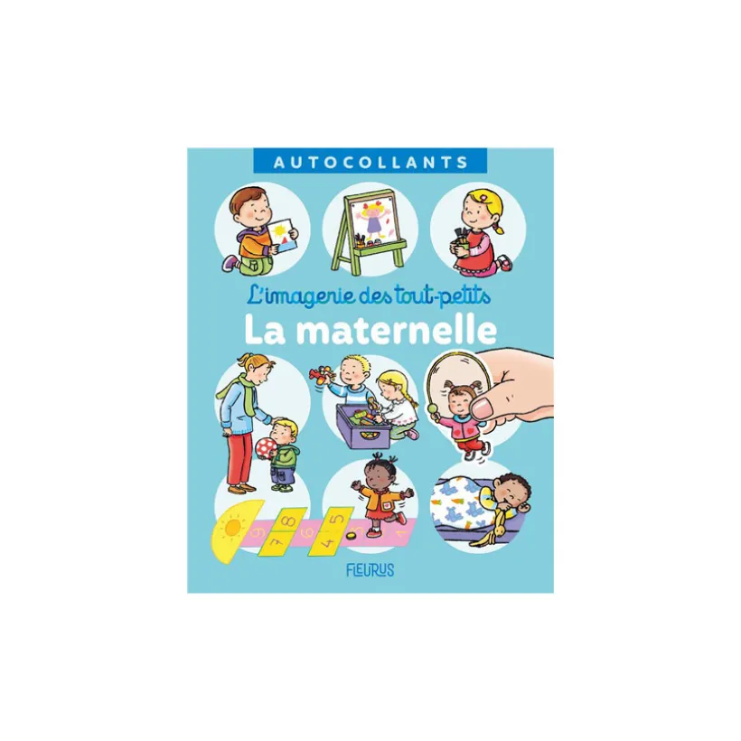 Livre L'imagerie des tout-petits Maternelle autocollant