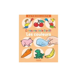 Livre L'imagerie des tout-petits Couleurs autocollant
