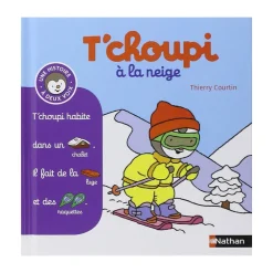 Livre à lire à deux "T'choupi à la neige"