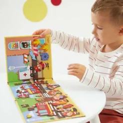 Livre Magneti'stories les pompiers