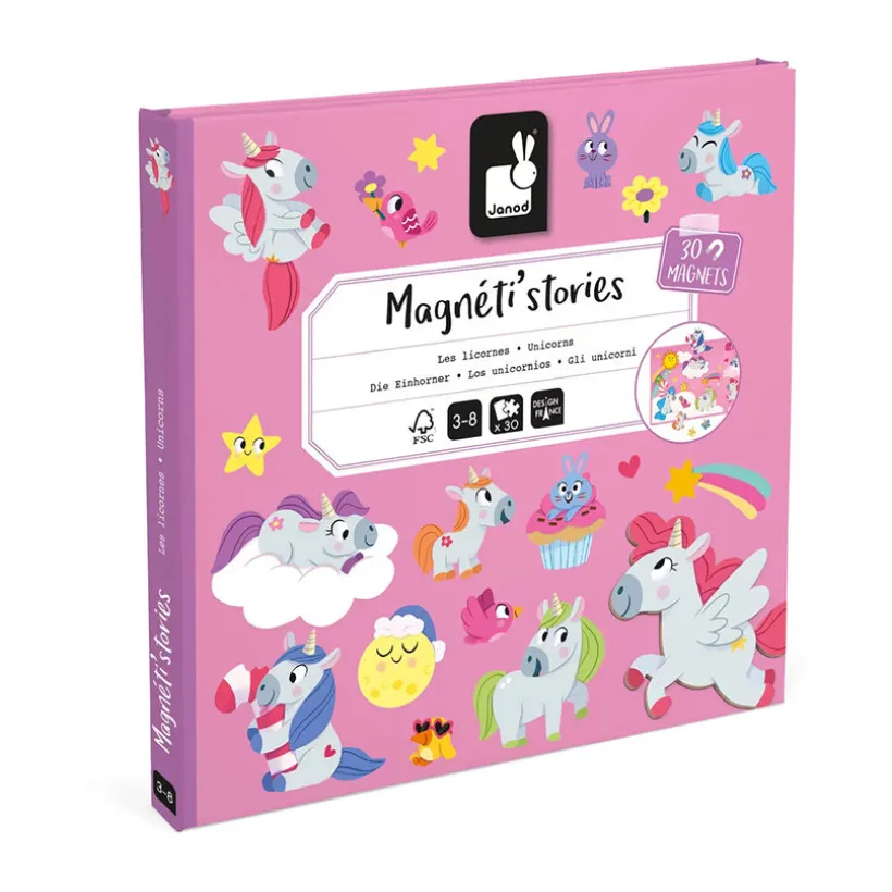Livre Magneti'stories licornes