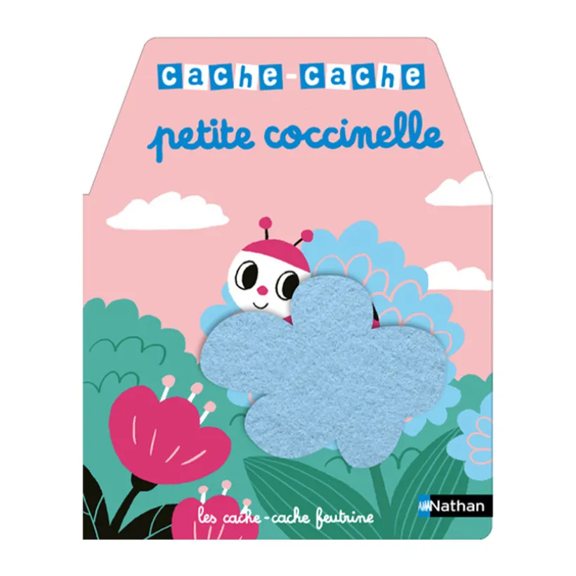 Livre matière Cache-cache petite coccinelle