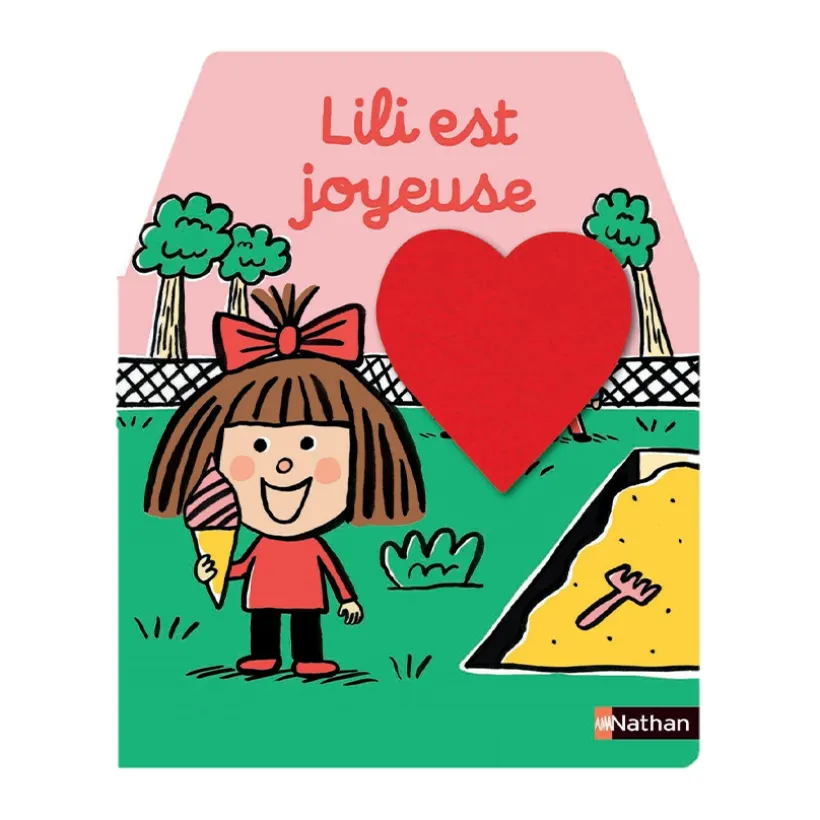 Livre matière "Lili est joyeuse"