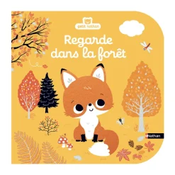 Livre-matière Regarde dans la forêt