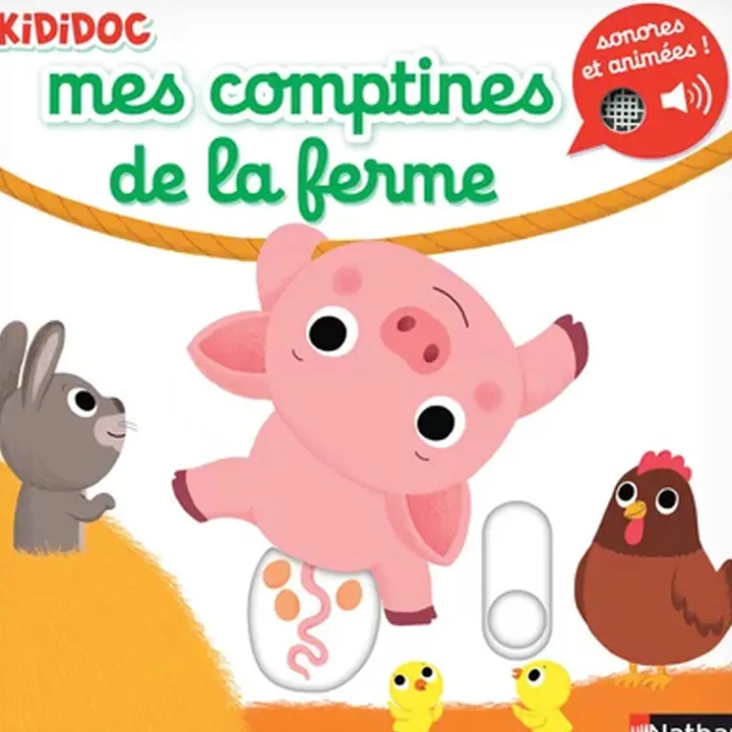 Livre Mes Comptines de la Ferme