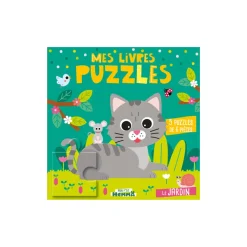 Livre Mes petits livres puzzles Le jardin