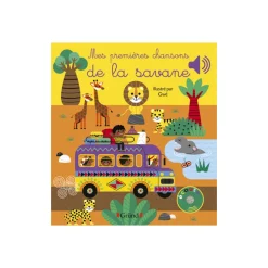 Livre Mes premières chansons de la savane