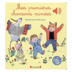 Livre Mes premières chansons mimées