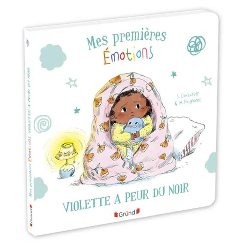 Livre Mes premières émotions Violette a peur du noir