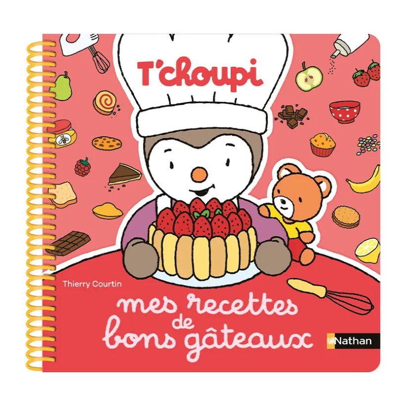 Livre Mes recettes de bons gâteaux T'choupi
