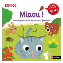 Livre Miaou ! Imagier sonore animaux