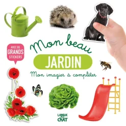 Livre Mon Bel Imagier à compléter - Mon beau Jardin