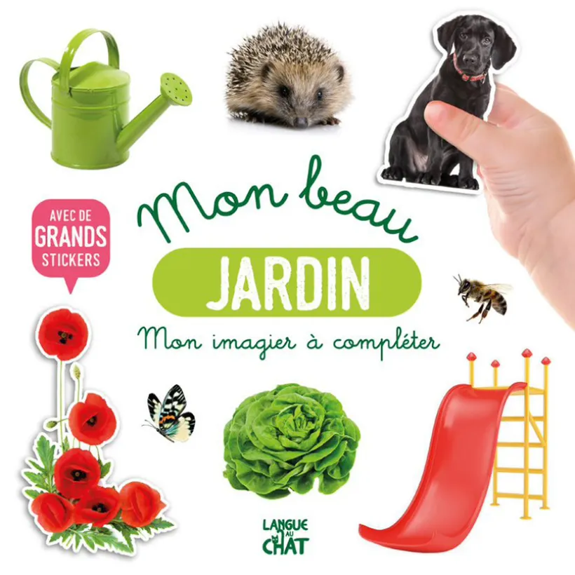 Livre Mon Bel Imagier à compléter - Mon beau Jardin