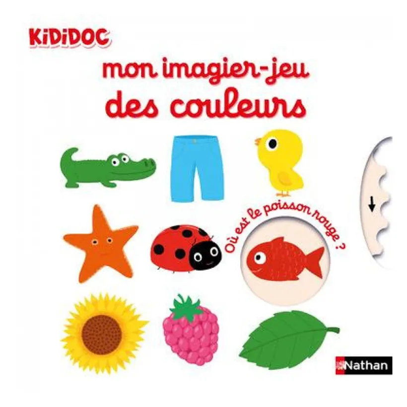 Livre Mon imagier-jeu des couleurs