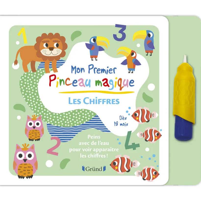 Livre Mon premier pinceau magique Les chiffres