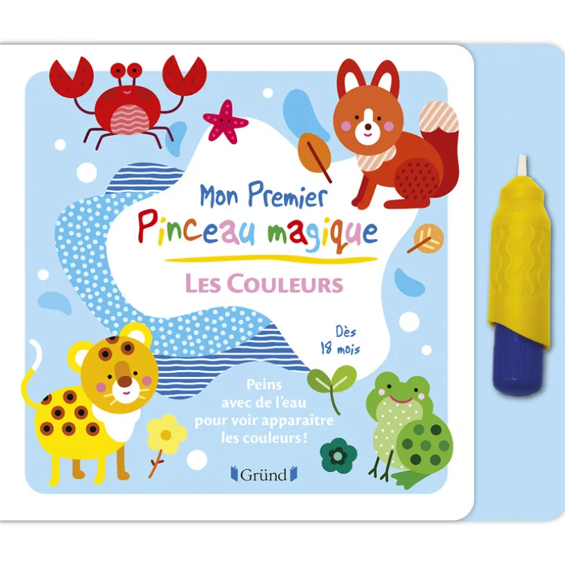 Livre Mon Premier Pinceau magique Les couleurs