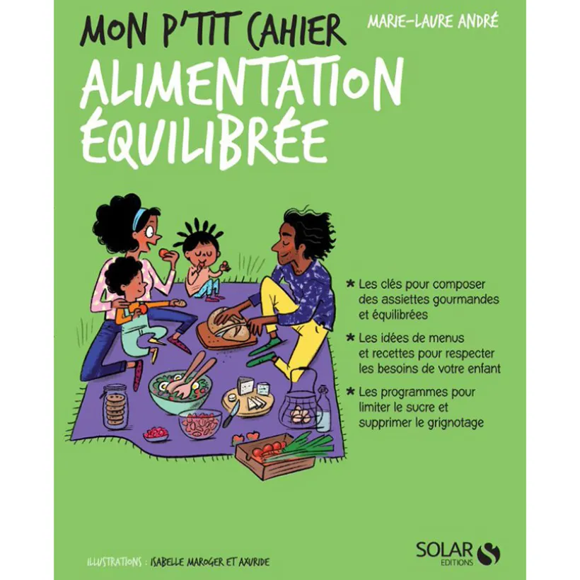Livre Mon p'tit cahier Alimentation équilibrée